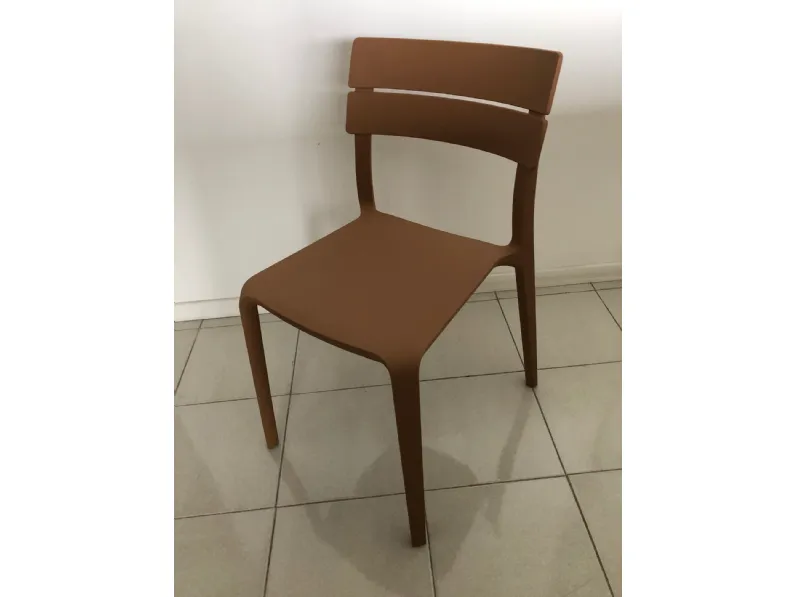Sedia senza braccioli Rocket di Bontempi in Offerta Outlet