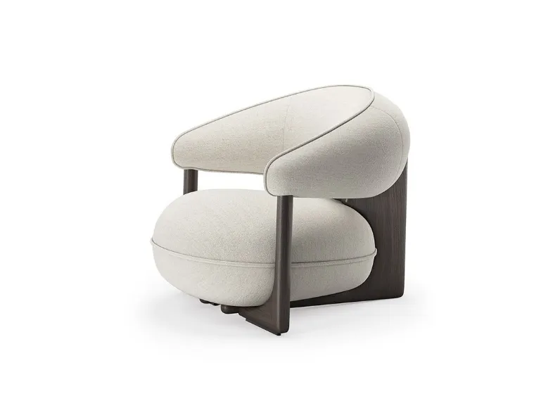Sedia in legno modello Ruby lounge di Cattelan italia 
