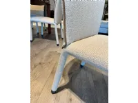 Sedia in tessuto fissa S1 in Offerta Outlet