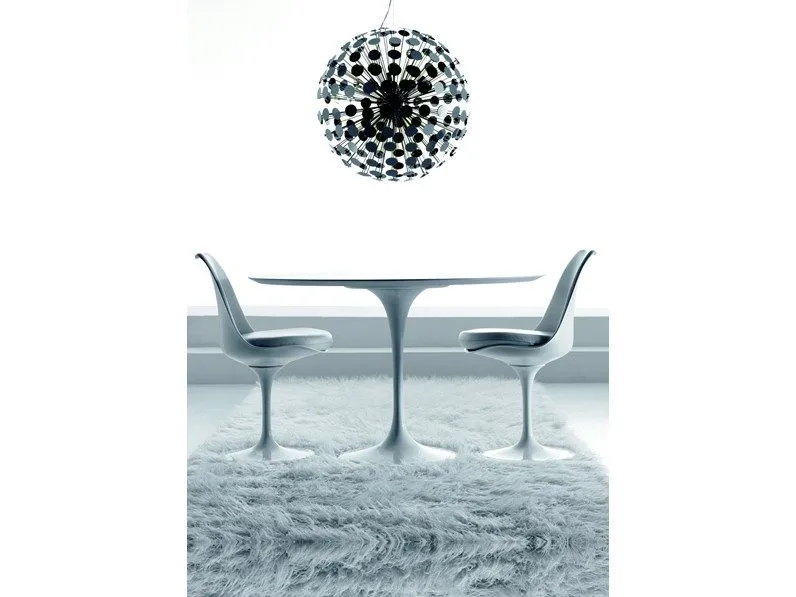 Sedia Saarinen made in italy da soggiorno realizzata in plastica scontata del 30%