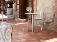 Sedia da soggiorno realizzata in plastica Wave di Scab 