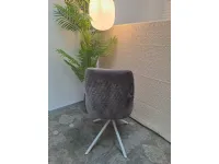 Sedia senza braccioli Sedia imbottita di Abitare interior a prezzo Outlet