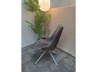 Sedia senza braccioli Sedia imbottita di Abitare interior a prezzo Outlet