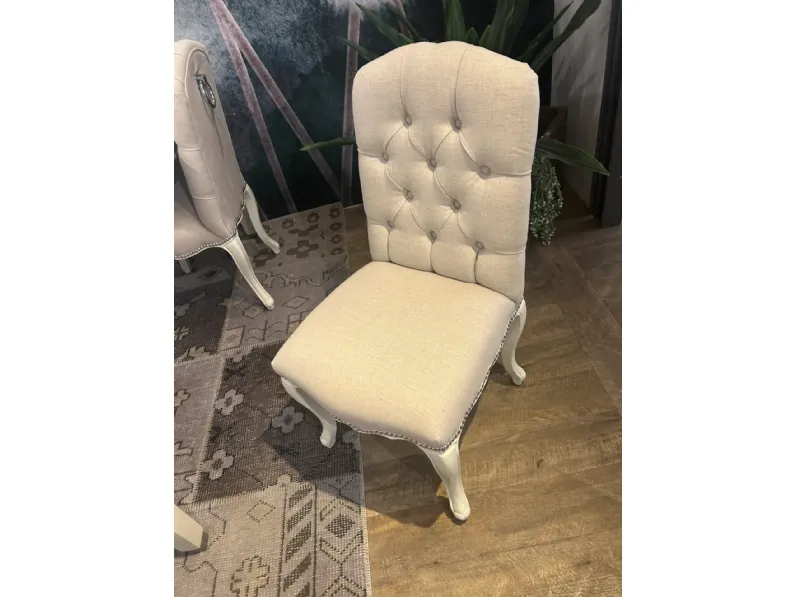 Sedia Sedia imbottita con anello  Dialma brown con uno sconto vantaggioso