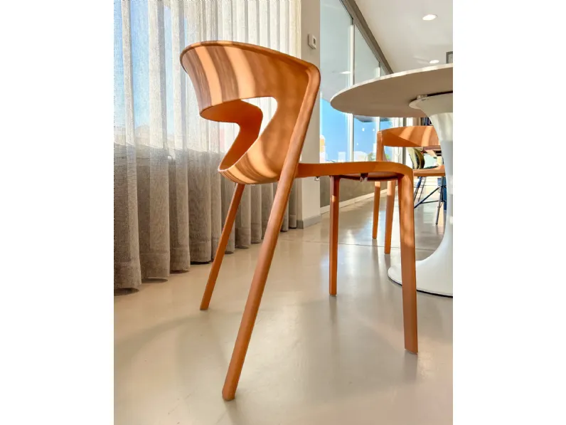 Sedia modello Sedia kikka caramello  a marchio Kastel scontata del 16%