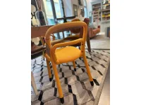 Sedia senza braccioli Sedia pippi by midj di Midj in Offerta Outlet