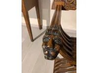 Sedia Sedia savonarola noce  Artigianale con uno sconto vantaggioso