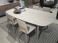 Sedia con schienale alto Sedia tomasella york di Tomasella a prezzo Outlet