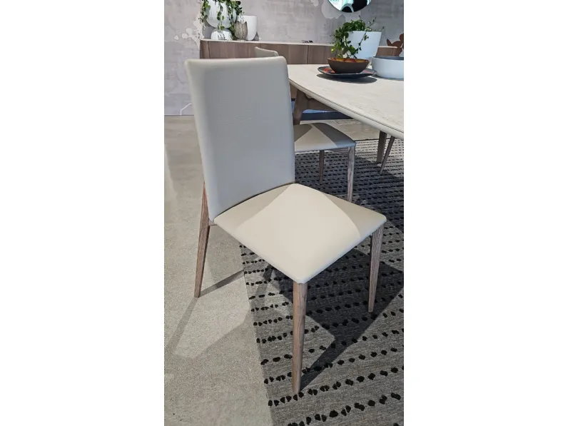 Sedia con schienale alto Sedia tomasella york di Tomasella a prezzo Outlet