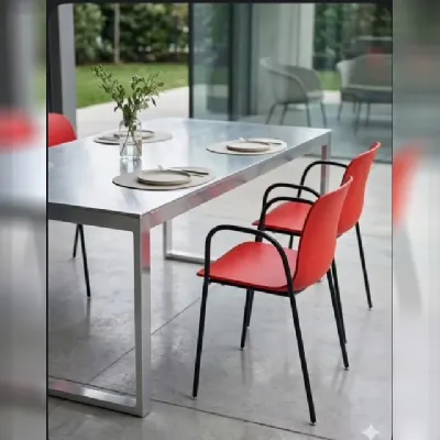 Sedia fissa Sedia troy impilabile  magis di Magis a prezzo Outlet