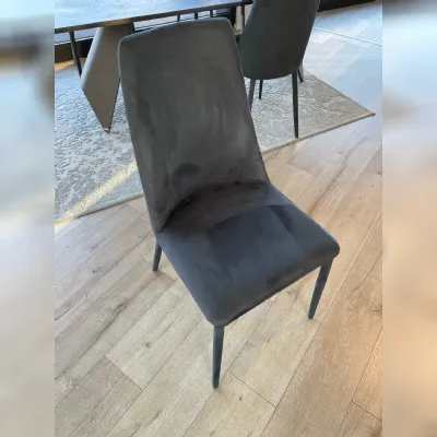 Sedia senza braccioli Sedie scavolini mod dafne nabuk di Scavolini a prezzo scontato