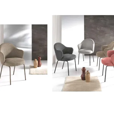 Sedia di Md work modello Selene da soggiorno in offerta -45%