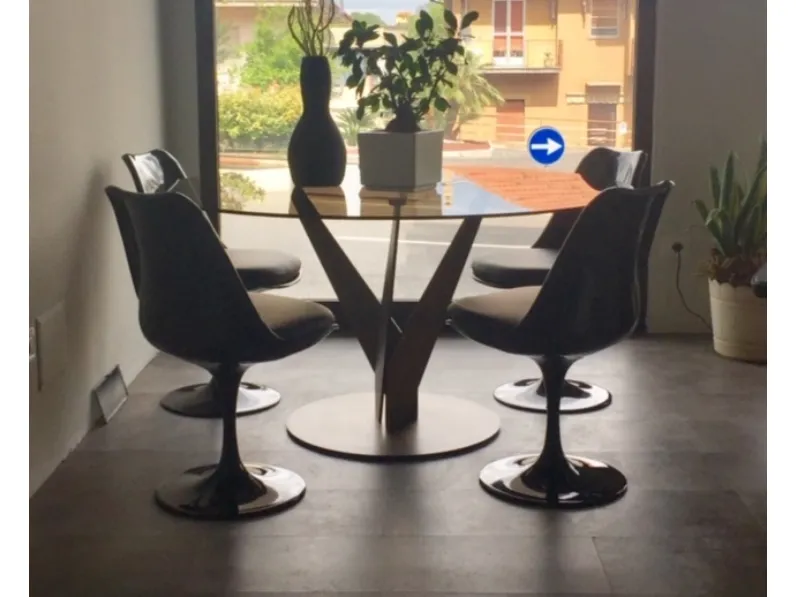 Sedia senza braccioli Art.6129 tulip Esprit nouveau a prezzo ribassato