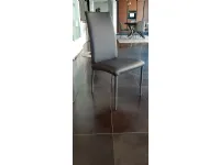 Sedia in ecopelle senza braccioli Bold scontata