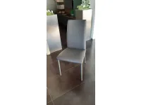 Sedia in ecopelle senza braccioli Bold scontata