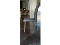 Sedia in ecopelle senza braccioli Bold scontata