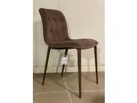 Sedia senza braccioli Bontempi kuga slim  di Bontempi in Offerta Outlet