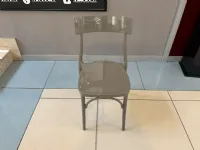 Sedia da soggiorno realizzata in laccata Catwalk di Kartell 