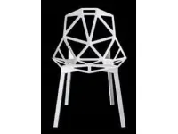 Sedia senza braccioli Chair one  colore bianco di Magis a prezzo scontato