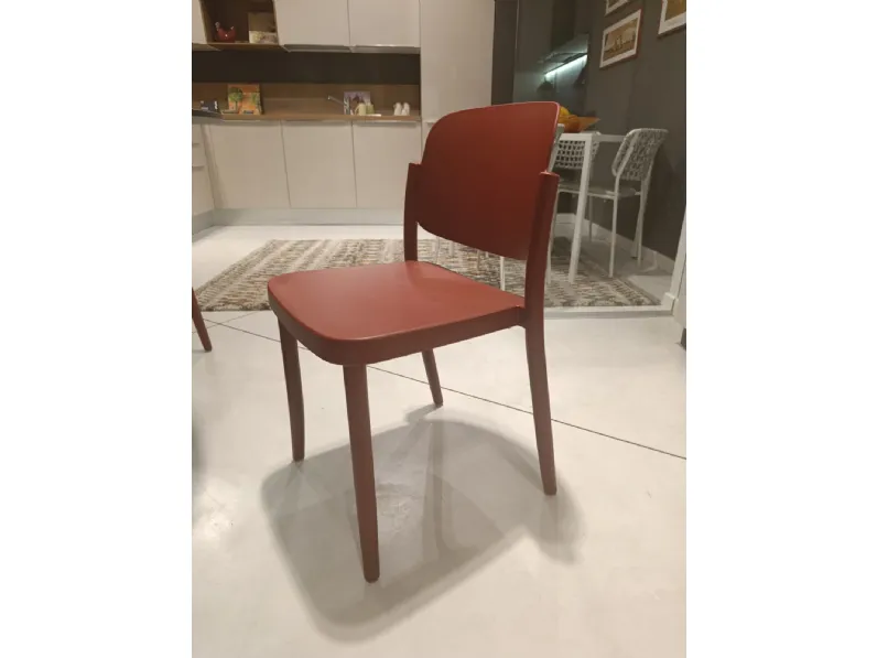 Sedia senza braccioli Dory di Altacom a prezzo Outlet