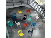 Sedia modello Gipsy da soggiorno di Bontempi -25%