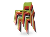 Sedia senza braccioli Helios Connubia a prezzo ribassato