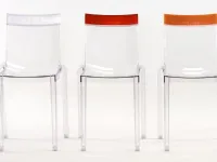 Sedia senza braccioli Hi cut Kartell a prezzo scontato