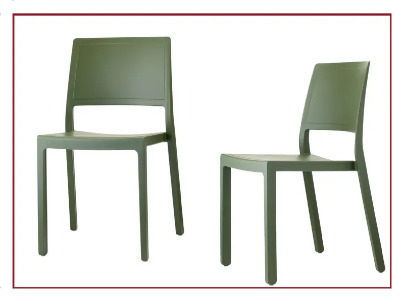 Sedia Kate Scab in OFFERTA OUTLET -25%