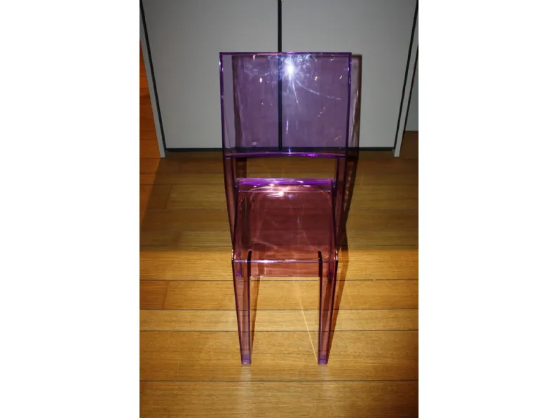 Sedia senza braccioli La marie Kartell a prezzo scontato