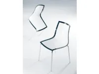 Sedia senza braccioli Leila Bontempi casa a prezzo ribassato