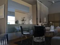 Sedia senza braccioli Leila Bontempi casa a prezzo ribassato