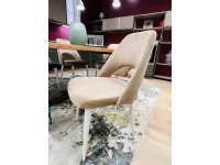 Sedia senza braccioli Lella di Di lazzaro in Offerta Outlet