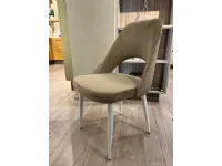 Sedia senza braccioli Lella di Di lazzaro in Offerta Outlet