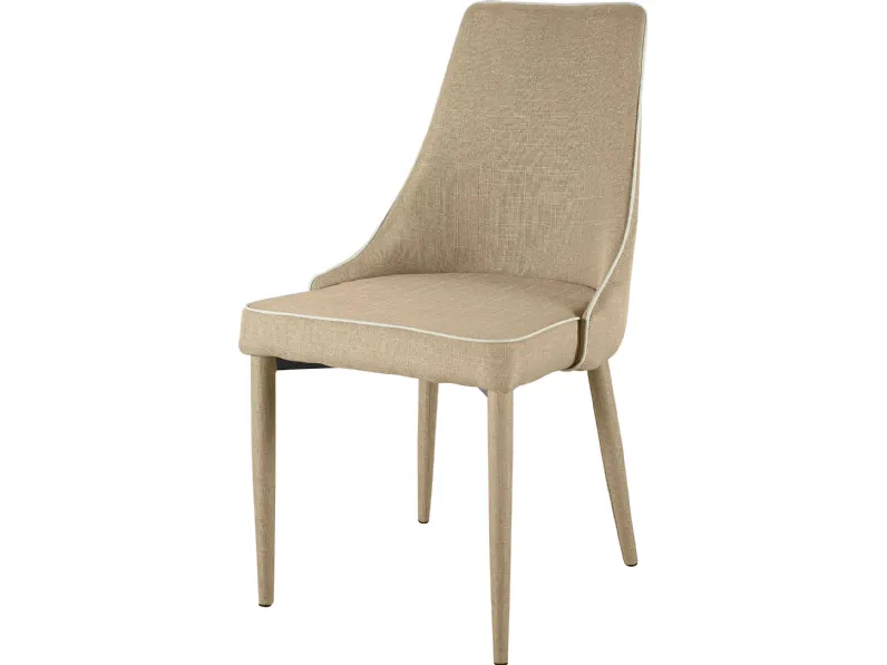 Sedia senza braccioli Mobilike ml207 Artigianale a prezzo scontato