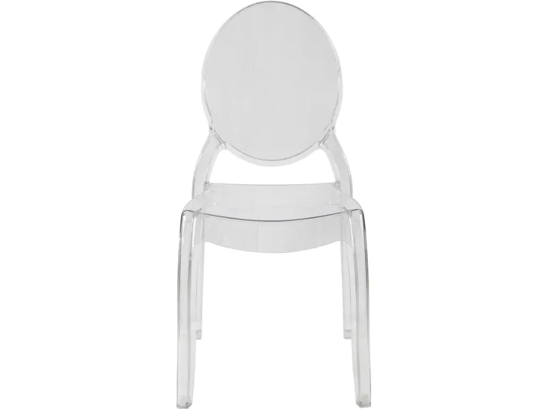 Sedia in plastica senza braccioli Mobilike ml596 in offerta