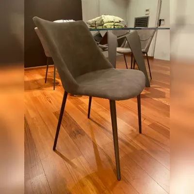 Sedia senza braccioli Modello agata Tonin casa in Offerta Outlet