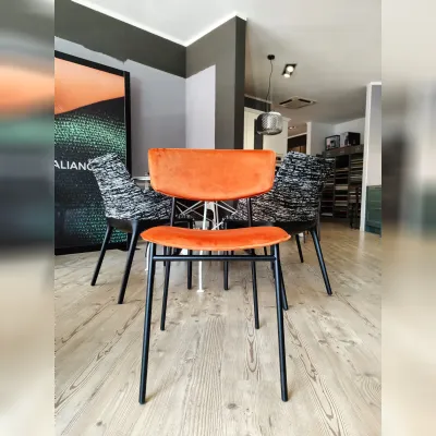 Sedia senza braccioli modello Fifties cs1854  a prezzo riservato 