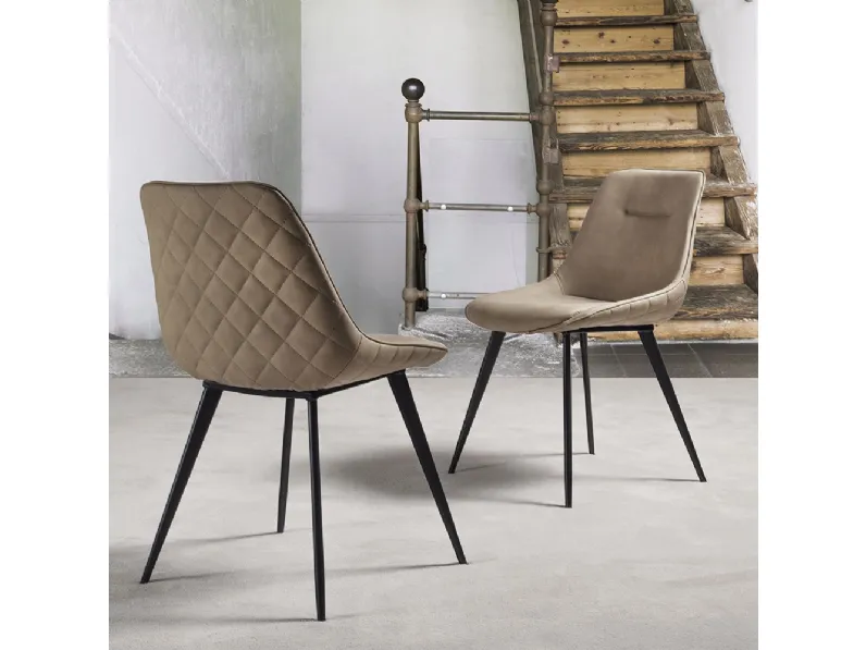 Sedia senza braccioli Norway La seggiola in Offerta Outlet