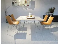 Sedia P wood set sedie in legno curvato 3d kartell di Kartell in OFFERTA OUTLET -29%