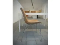 Sedia senza braccioli P wood set sedie in legno curvato 3d kartell di Kartell a prezzo ribassato
