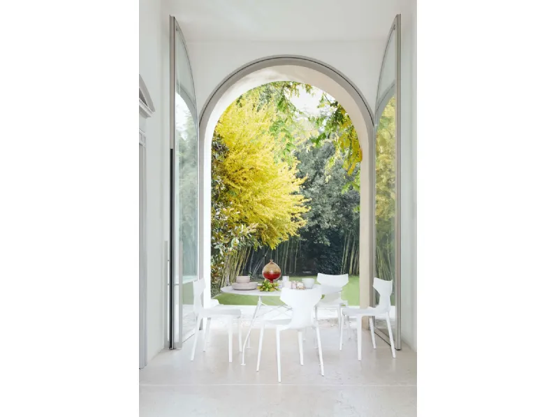 Sedia da soggiorno Re-chair Kartell a prezzo Outlet 