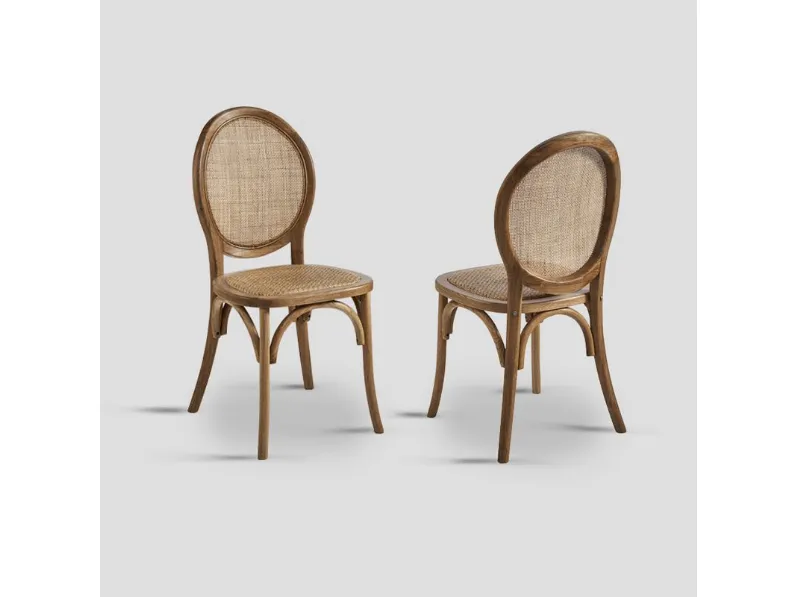 Sedia Sedia  da cucina realizzata in legno scontata del 50%