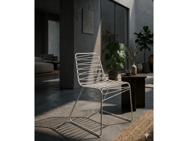 Sedia di Magis modello Sedia flux magis  da soggiorno in offerta -70%