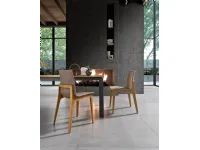 Sedia modello Sedia legno laccato sedile plastica a marchio Mobilia web scontata del 73%