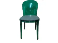 Sedia Murano Verde Magis: 65% di sconto. Perfetta per l'arredo di un soggiorno.