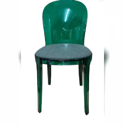 Sedia Murano Verde Magis: 65% di sconto. Perfetta per l'arredo di un soggiorno.