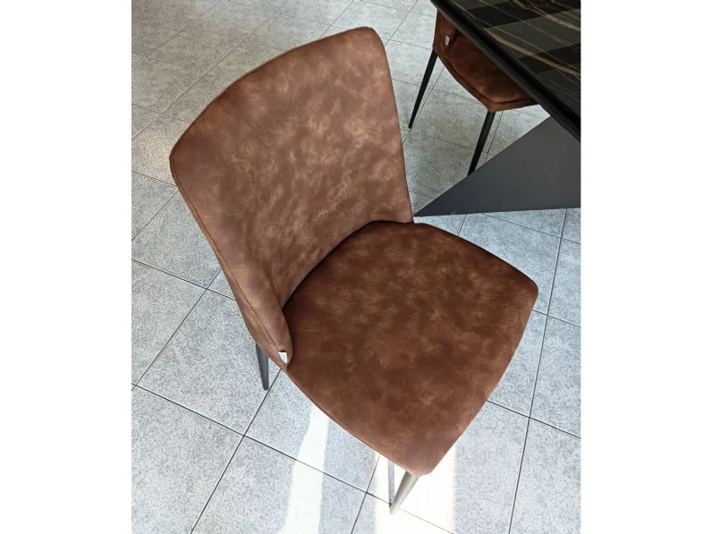 Sedia senza braccioli Sofia di Sedit in Offerta Outlet