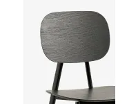 Sedia Tata impiallacciata di Point house in OFFERTA OUTLET -34%