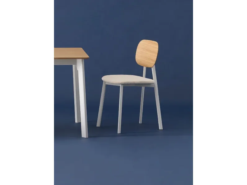 Sedia Tata semi-imbottita Point house SCONTATA a PREZZI OUTLET