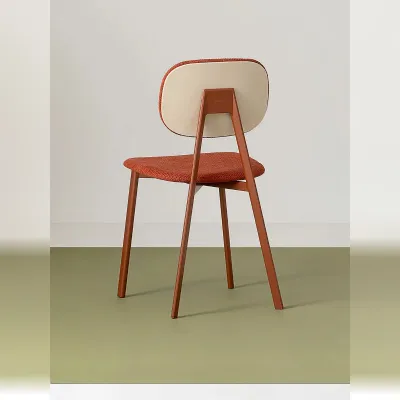 Sedia Tata semi-imbottita Point house SCONTATA a PREZZI OUTLET